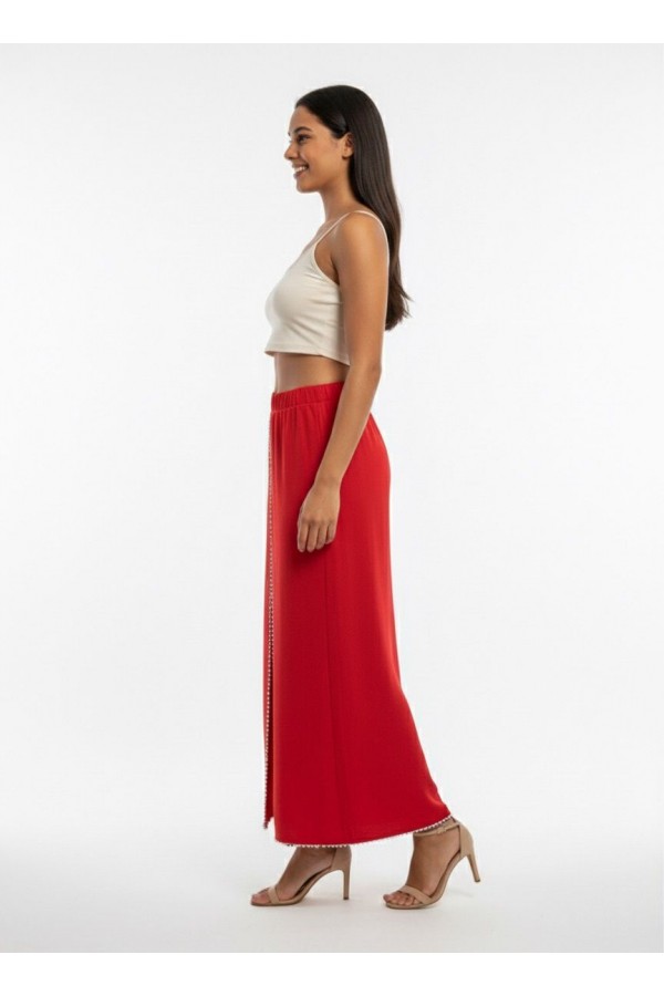 ACHARYA PANTOLON - KIRMIZI