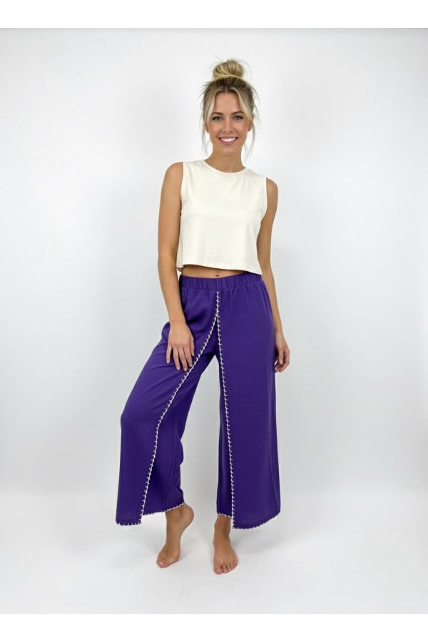 ACHARYA PANTOLON - MOR