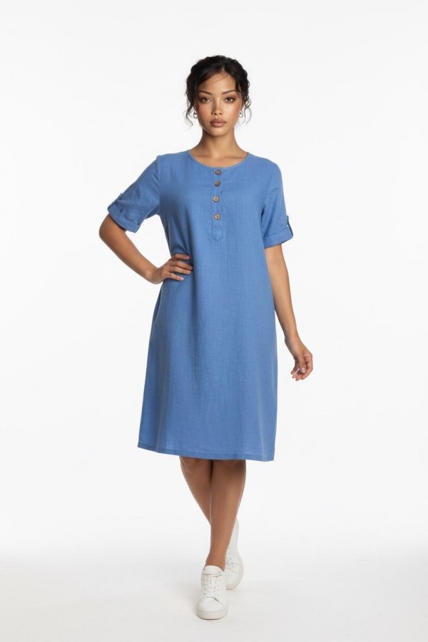 AYTEN ELBİSE - MAVİ