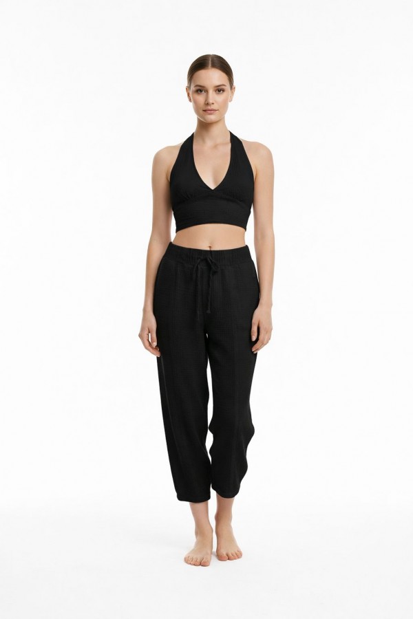 CALYPSO MÜSLİN BÜSTİYER - SİYAH