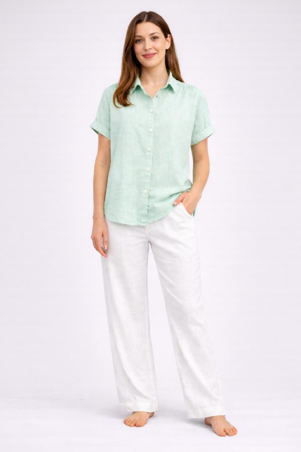 ELA GÖMLEK - YEŞİL