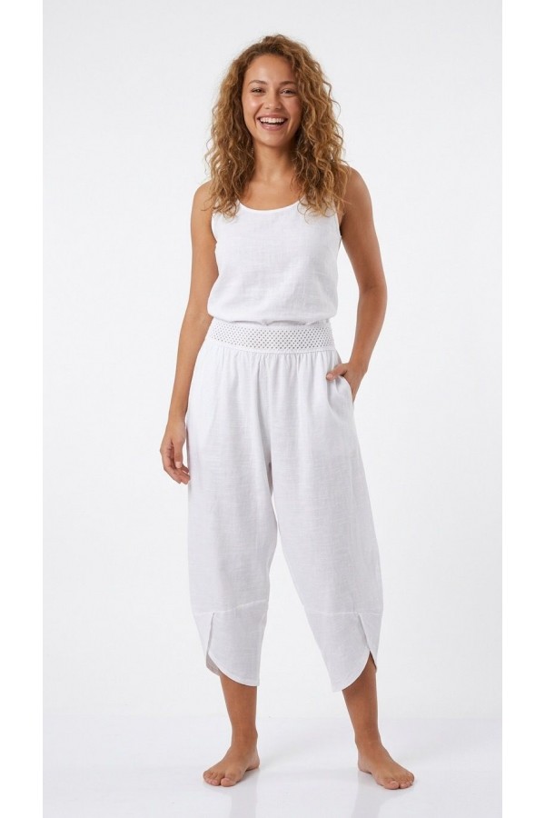 LUNA PANTOLON - BEYAZ