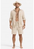 MİNOS ŞORT - BEJ