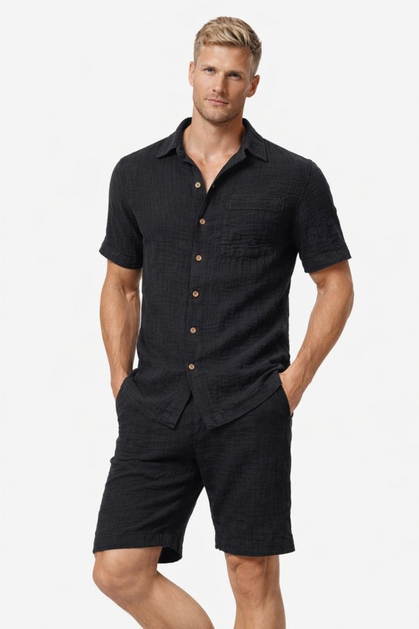 MİNOS ŞORT - SİYAH