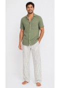THESEUS PANTOLON - HAKİ ÇİZGİLİ