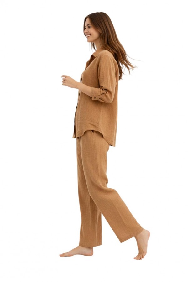 TUNA UNISEX PANTOLON - CAMEL