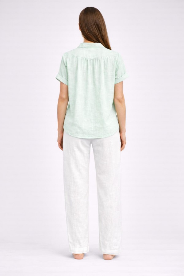 ELA GÖMLEK - YEŞİL