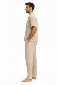 AREN MÜSLİN PANTOLON - BEJ