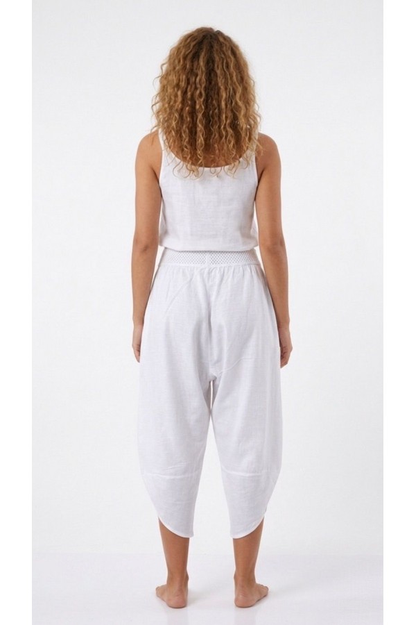 LUNA PANTOLON - BEYAZ