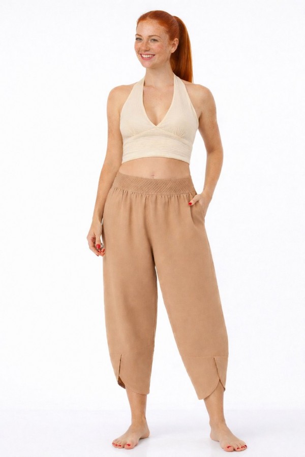 LUNA PANTOLON - TOPRAK RENGİ