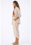 NEMİRA GÖMLEK - BEJ
