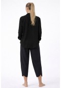 NEMİRA GÖMLEK - SİYAH