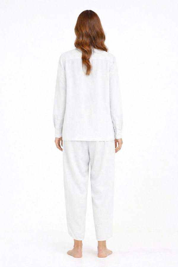 NEMİRA GÖMLEK - BEYAZ