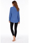 NEMİRA GÖMLEK - İNDİGO MAVİ