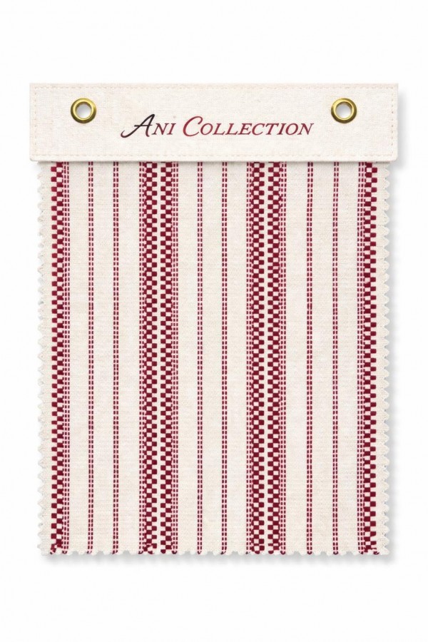 EYLÜL BLUZ - BORDO ETNİK DESEN