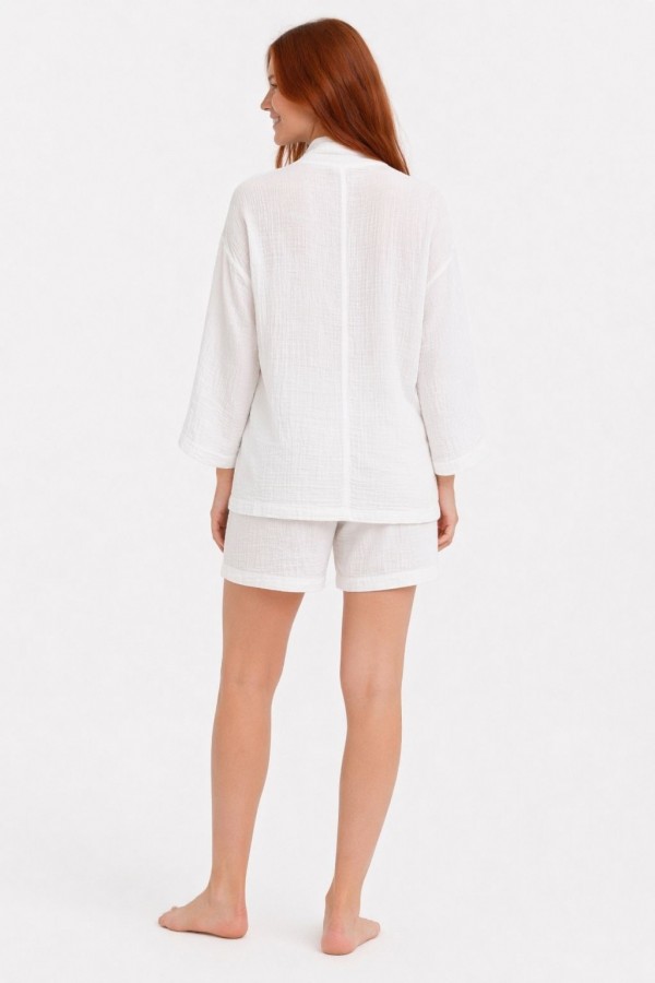 İSİS KİMONO - BEYAZ