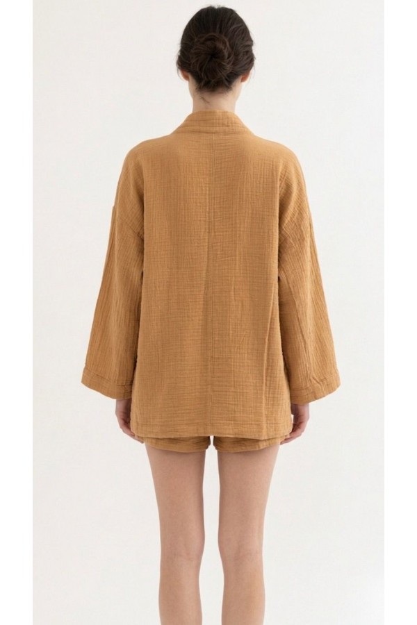 İSİS KİMONO - CAMEL