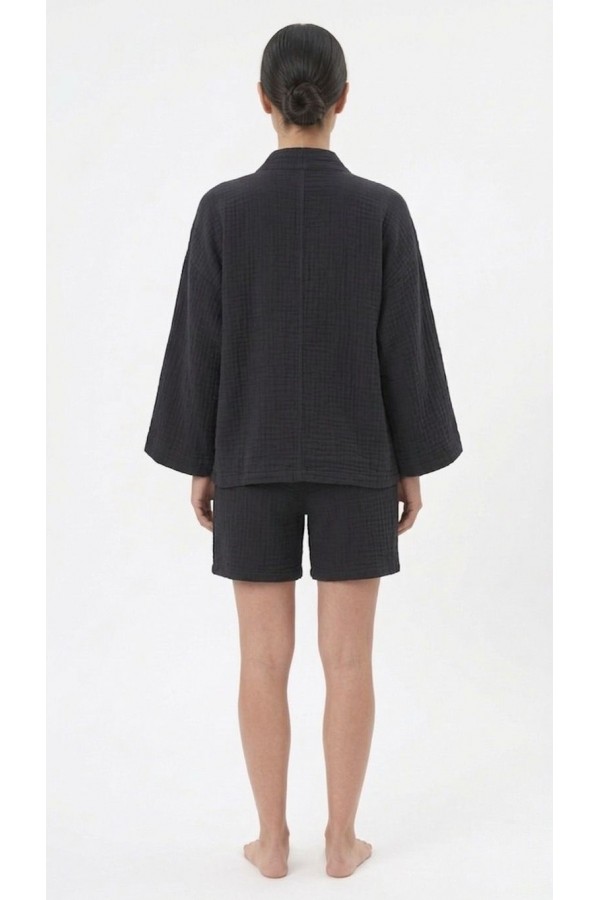 İSİS KİMONO - SİYAH