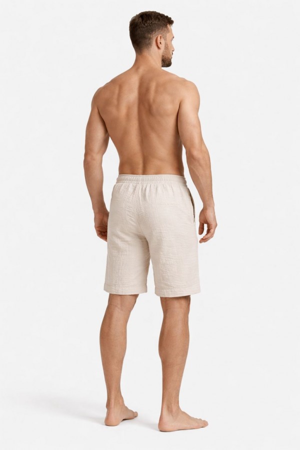 MİNOS ŞORT - BEJ