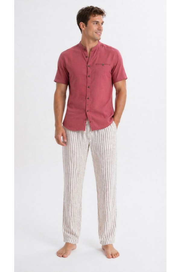 THESEUS PANTOLON - BORDO ÇİZGİLİ 