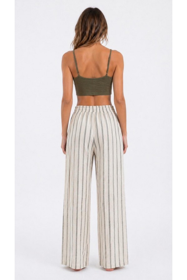 DEMETER PANTOLON - HAKİ ÇİZGİLİ